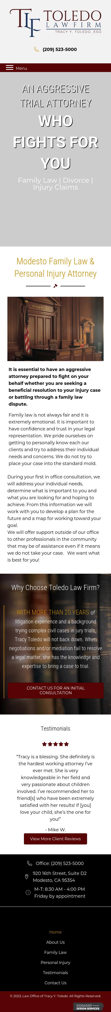 Law Office of Tracy Y. Toledo - Modesto CA Lawyers