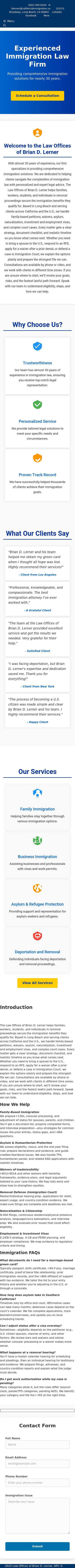 Law Offices Of Brian D. Lerner, A Professional Corporation - Los Angeles CA Lawyers