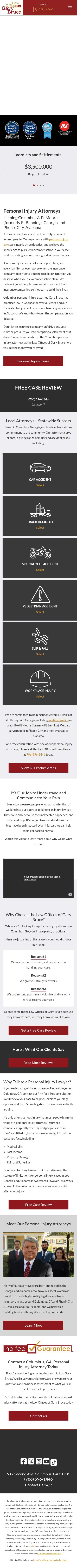 Law Offices of Gary Bruce, P.C. - Columbus GA Lawyers