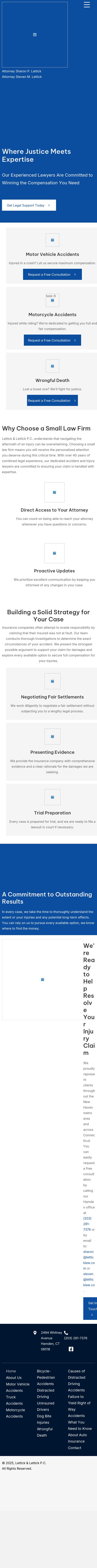 Lettick & Lettick PC - Hamden CT Lawyers