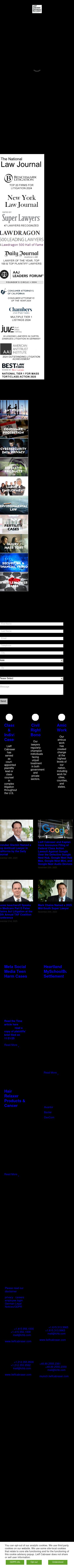 Lieff Cabraser Heimann & Bernstein, LLP - San Francisco CA Lawyers