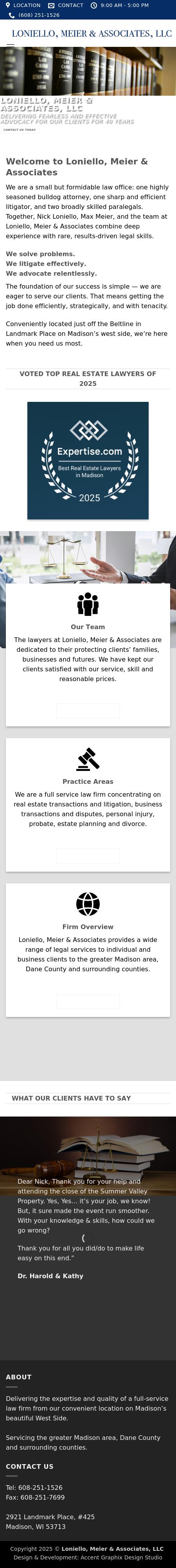 Loniello & Associates Law Offices - Madison WI Lawyers