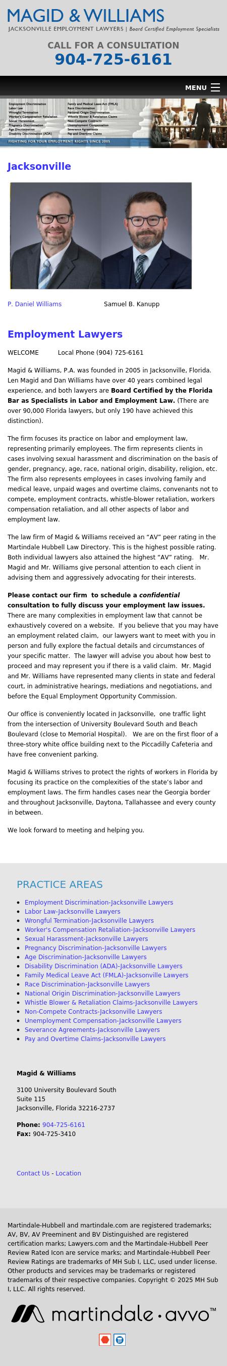 Magid & Williams - Jacksonville FL Lawyers