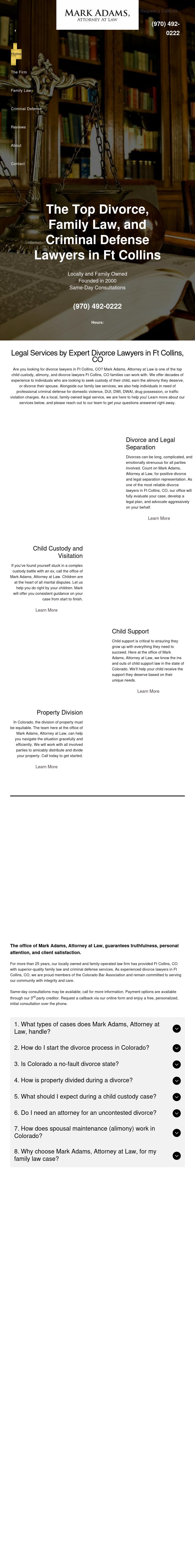 Mark E. Adams - Attorney at Law - Fort Collins CO Lawyers