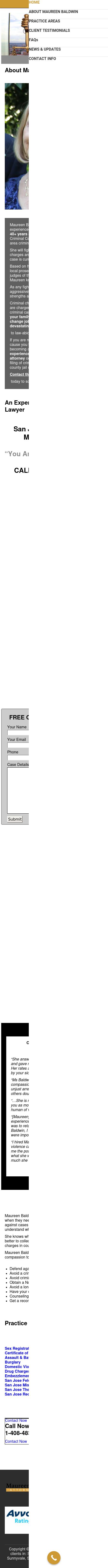 Maureen Baldwin, Attorney at Law - San Jose CA Lawyers