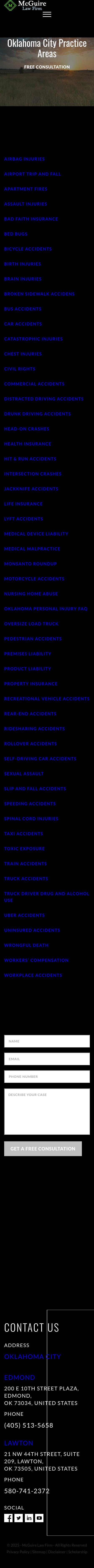 McGuire Law Firm - Edmond OK Lawyers