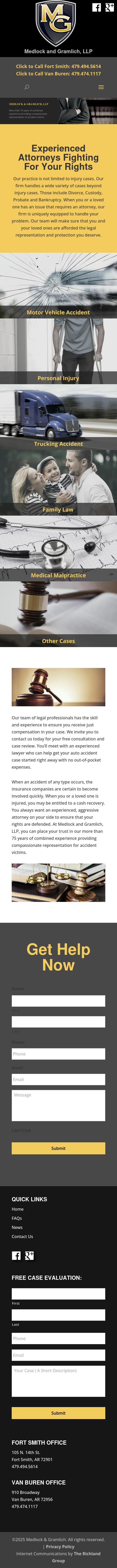 Medlock, Gramlich & Sexton LLP - Van Buren AR Lawyers