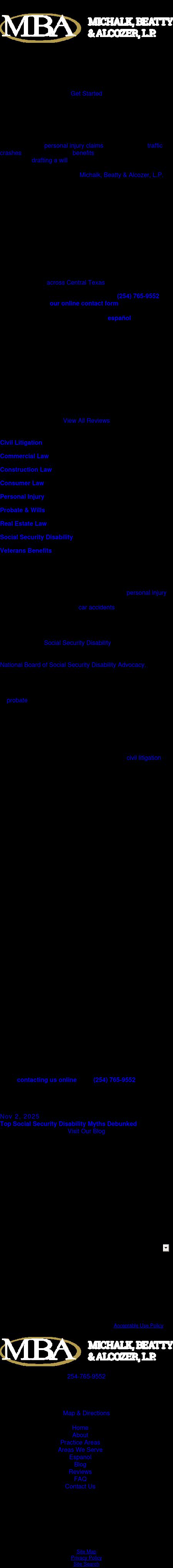 Michalk, Beatty & Alcozer, L.P. - Killeen TX Lawyers