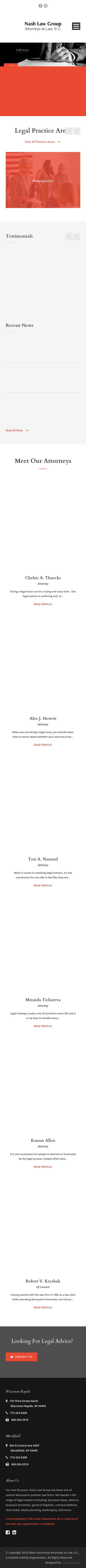 Nash Law Group Attorneys at Law, S.C. - Wisconsin Rapids WI Lawyers