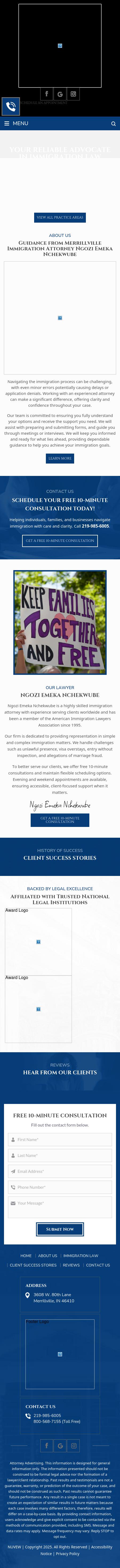 Ngozi Emeka Nchekwube, Esq. - Merrillville IN Lawyers