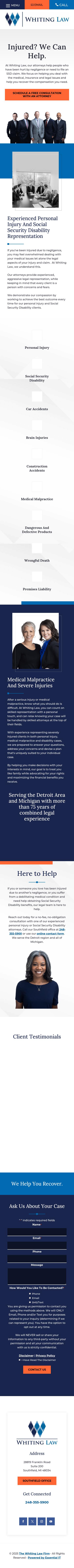 Whiting Law - Southfield MI Lawyers