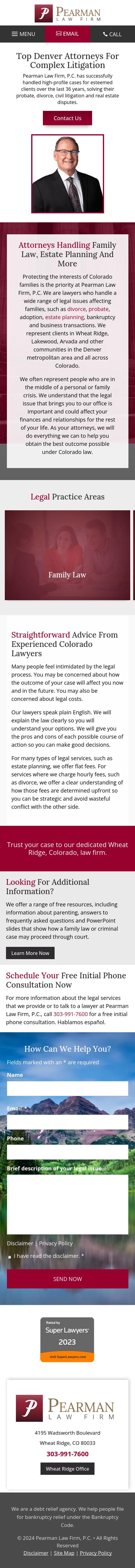 Pearman Law Firm, P.C. - Wheat Ridge CO Lawyers