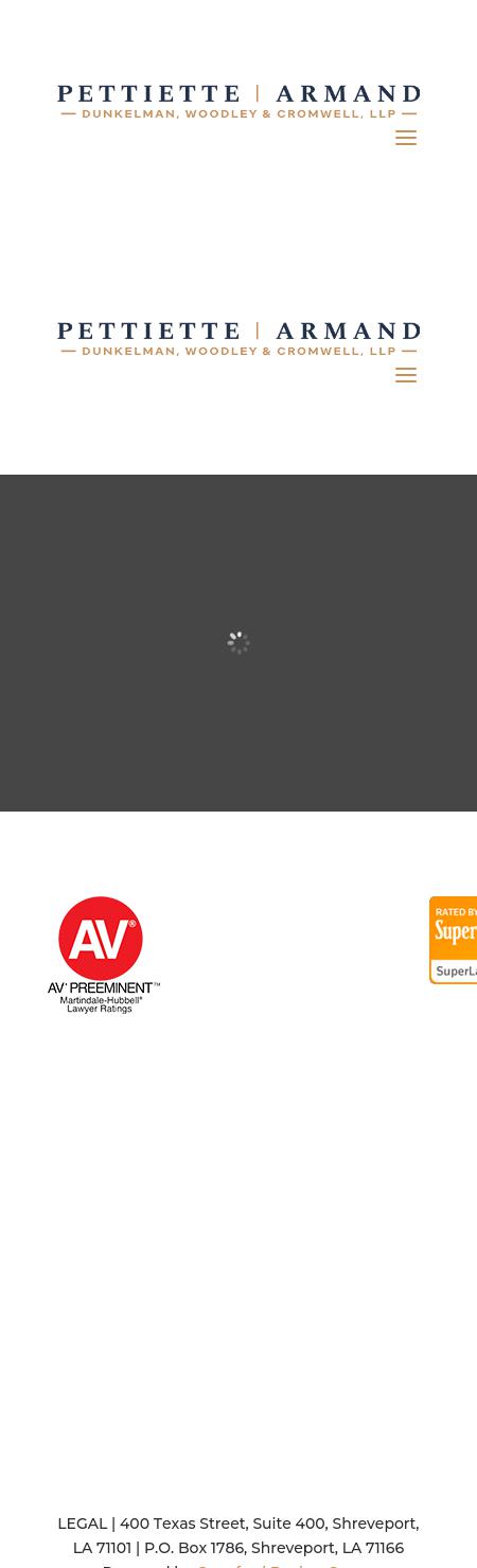 Pettiette Armand Dunkelman Woodley Byrd & Cromwell LLP - Shreveport LA Lawyers