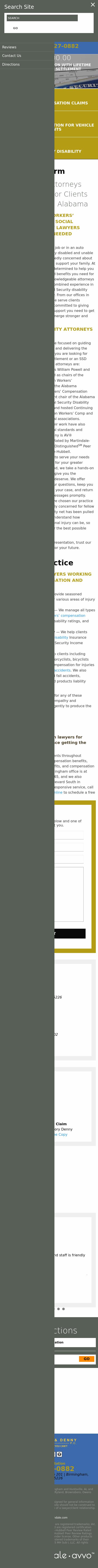 Powell & Denny, P.C. - Birmingham AL Lawyers