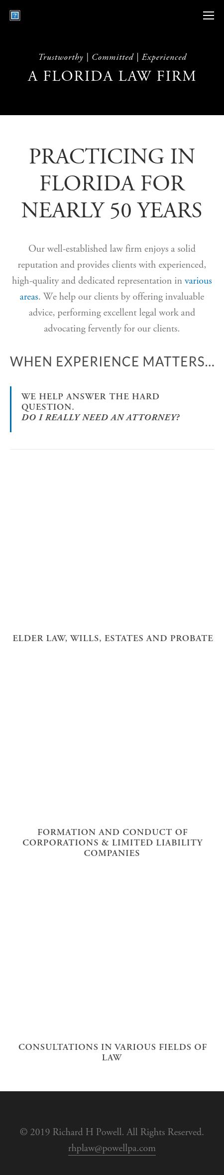 Richard H. Powell & Associates, P.A. - Fort Walton Beach FL Lawyers