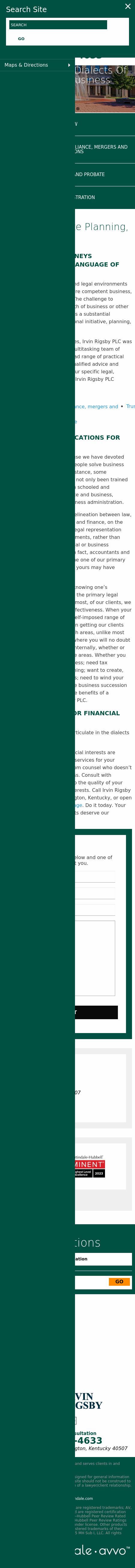 Rigsby Ball Law Group PLC - Lexington KY Lawyers