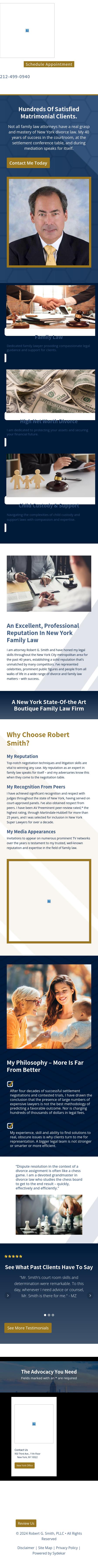 Robert G. Smith - New York NY Lawyers