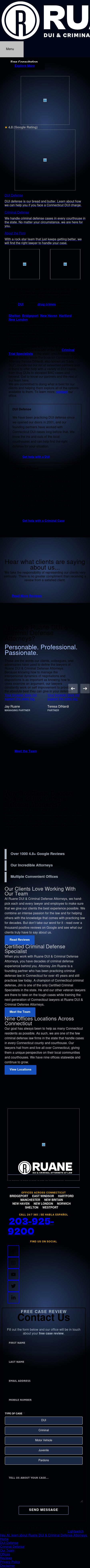 Ruane Attorneys at Law, LLC - Norwich CT Lawyers