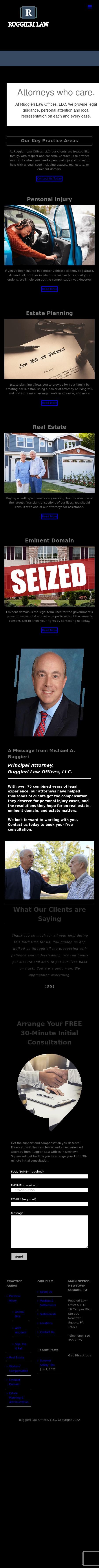 Ruggieri Law Offices, LLC - Newtown Square PA Lawyers