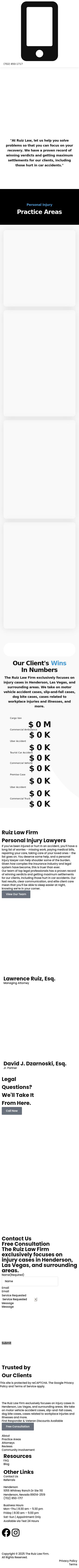 Ruiz Law Firm - Henderson NV Lawyers