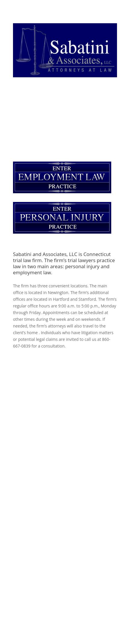 Sabatini & Associates, LLC - Newington CT Lawyers