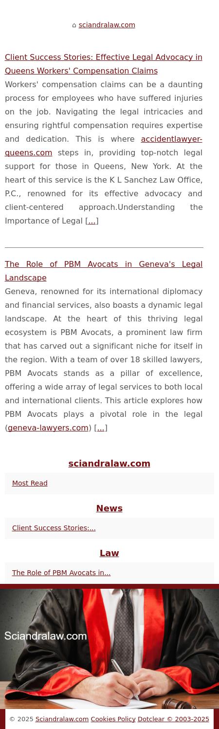 Salvatore Sciandra Law Offices Of - Fresno CA Lawyers