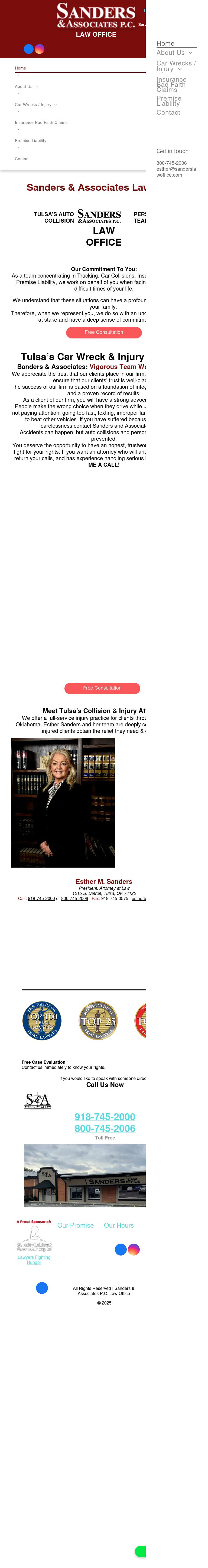 Sanders & Associates, P.C. - Tulsa OK Lawyers