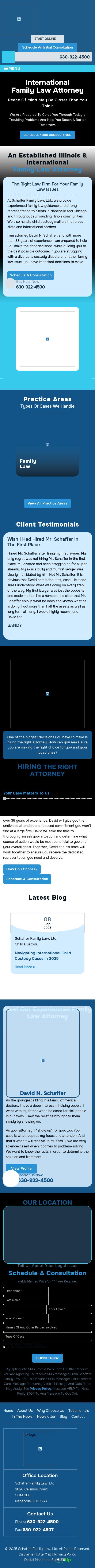 Schaffer Family Law, Ltd. - Naperville IL Lawyers