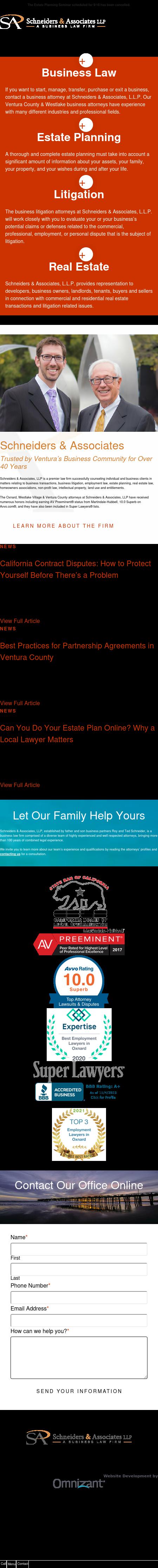 Schneiders & Associates, L.L.P. - Oxnard CA Lawyers