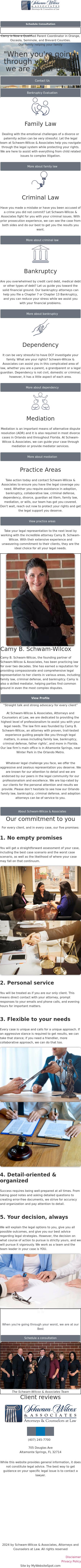 Schwam-Wilcox & Associates, Attorneys and Counselors at Law - Deltona FL Lawyers