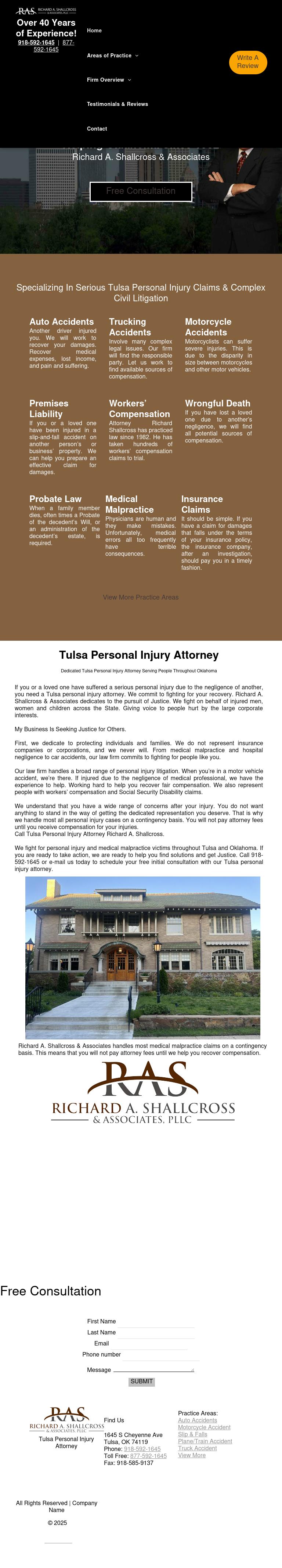 Shallcross Law Firm - Tulsa OK Lawyers