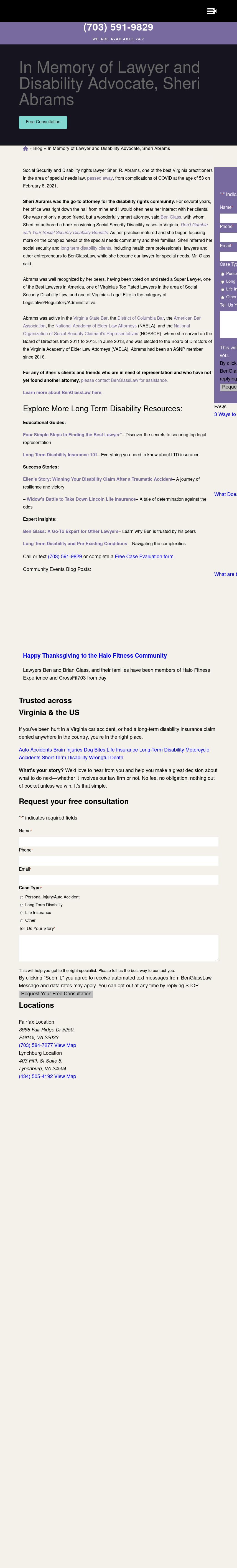 Sheri R. Abrams PLLC - Oakton  VA Lawyers