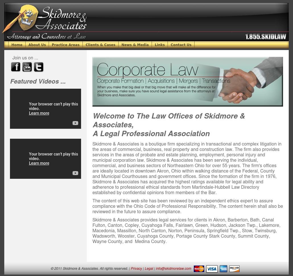 Skidmore & Associates, A Legal Professional Association - Akron OH Lawyers
