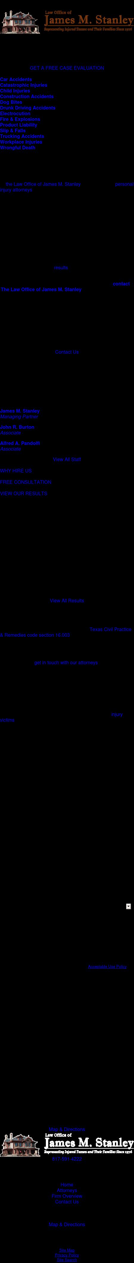 Stanley James Law Office - Fort Worth TX Lawyers