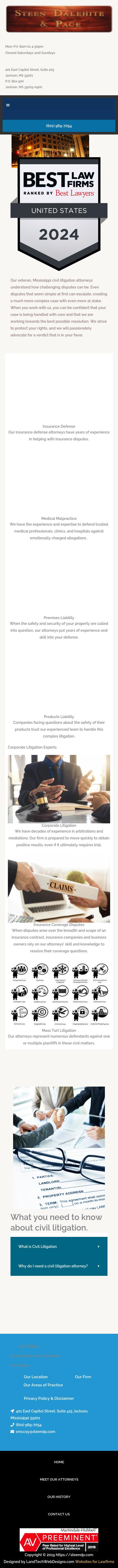 Steen Dalehite & Pace - Jackson MS Lawyers