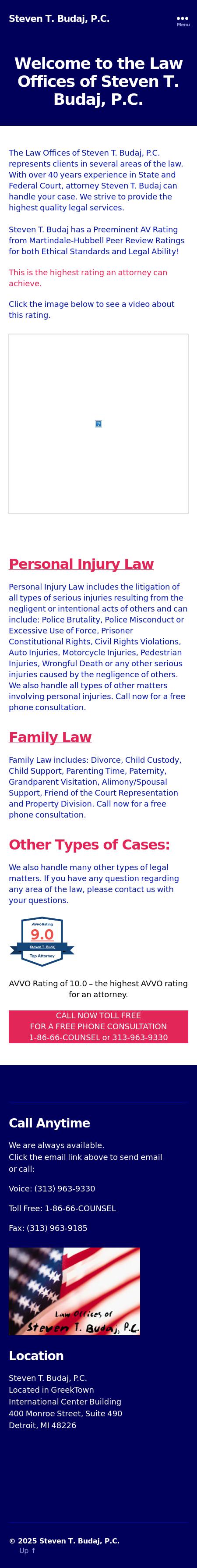 Steven T Budaj PC - Detroit MI Lawyers