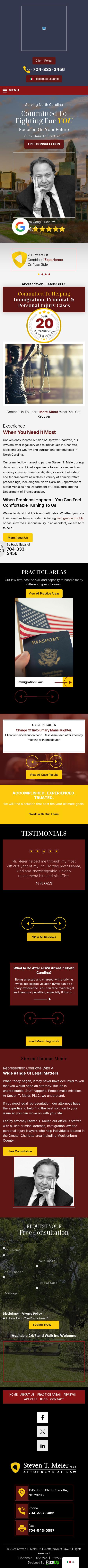 Steven T. Meier, PLLC - Charlotte NC Lawyers