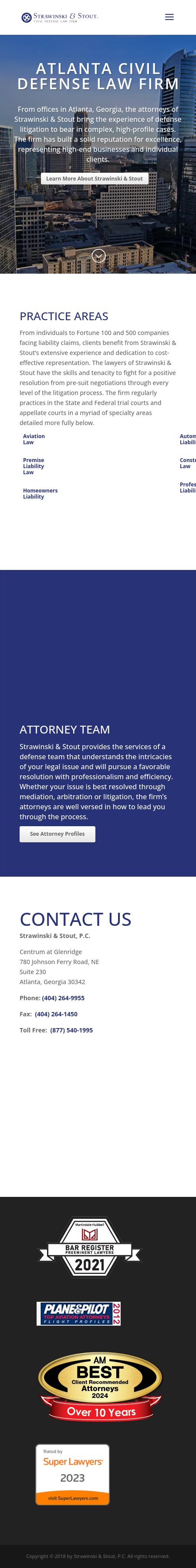 Strawinski & Stout, P.C. - Atlanta GA Lawyers