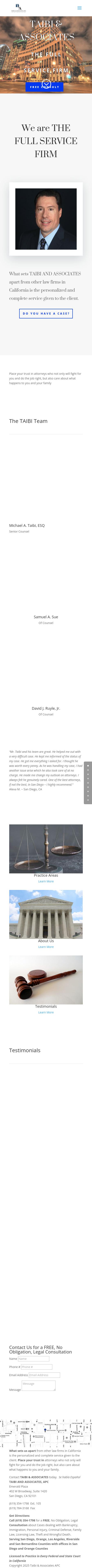 Taibi & Associates - Poway CA Lawyers