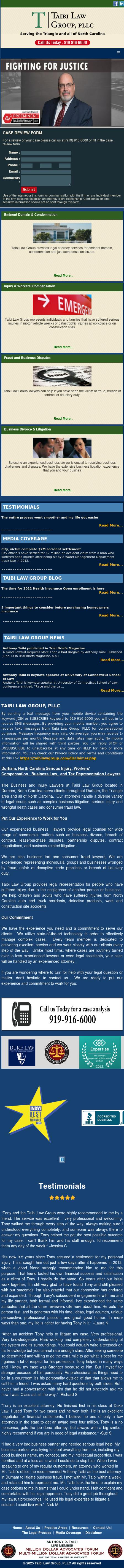 Taibi Law Group - Durham NC Lawyers