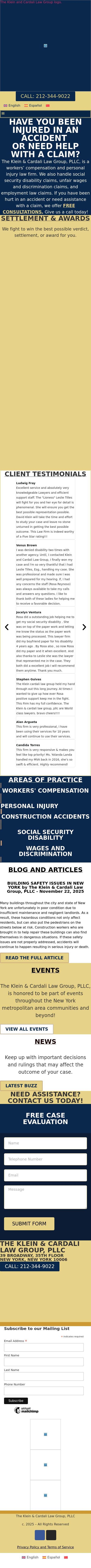 The Klein Law Group, P.C. - Flushing NY Lawyers