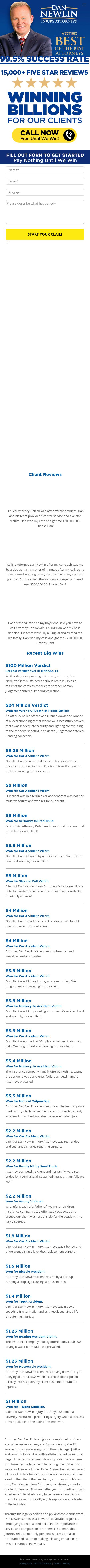 The Law Offices of Dan Newlin - Holly Hill FL Lawyers