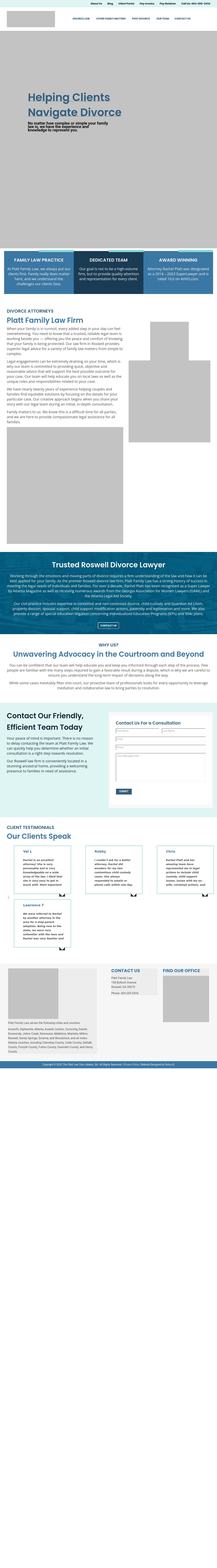 The Platt Law Firm - Atlanta GA Lawyers