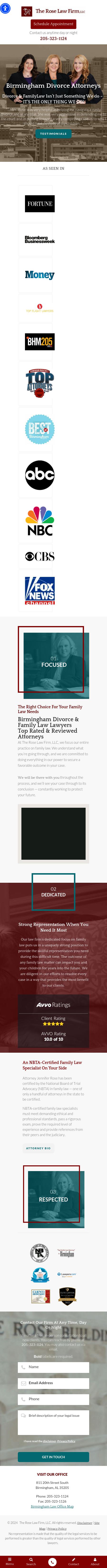 The Rose Law Firm, LLC - Birmingham AL Lawyers