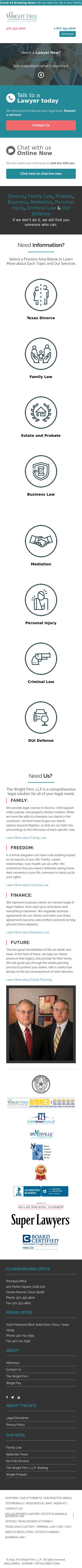 The Wright Firm, LLP - Dallas TX Lawyers
