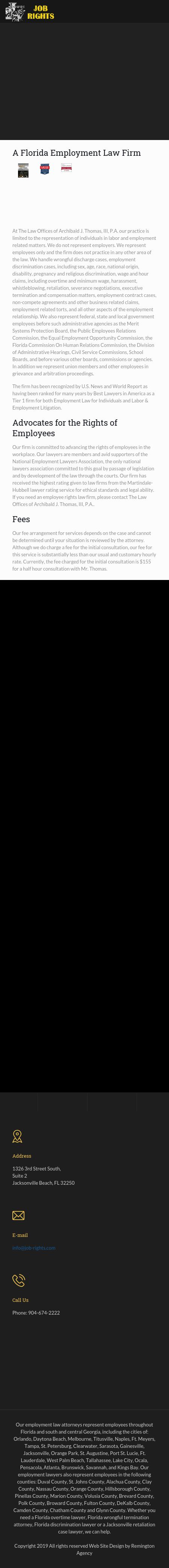 Thomas, Archibald J III - Jacksonville FL Lawyers