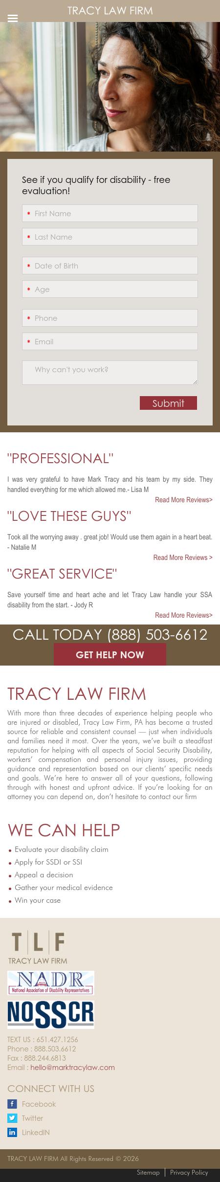 Tracy Law Firm - Mendota Heights MN Lawyers