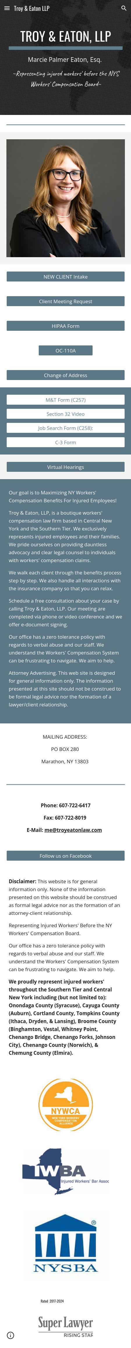 Troy & Eaton, LLP - Binghamton NY Lawyers