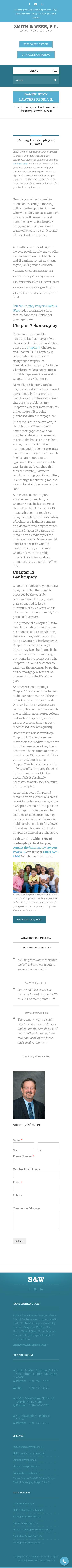 W. Edgar Weer, Jr. - Peoria IL Lawyers