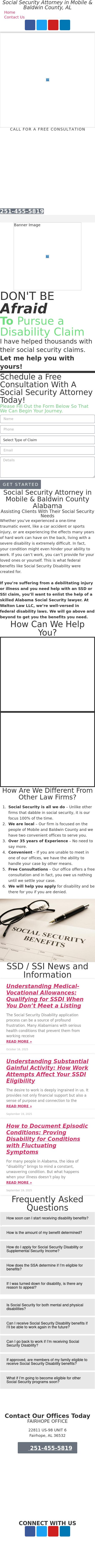 Walton Law LLC - Mobile AL Lawyers